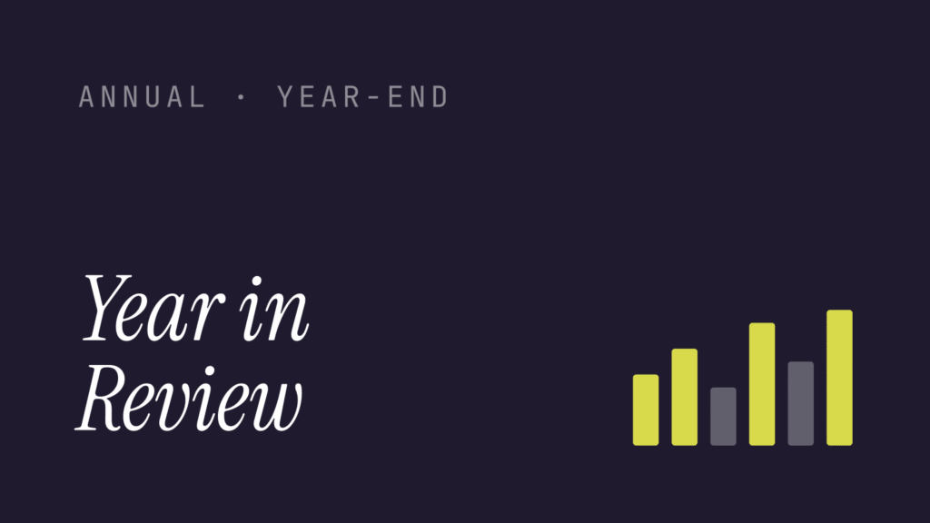 year in review — board deck