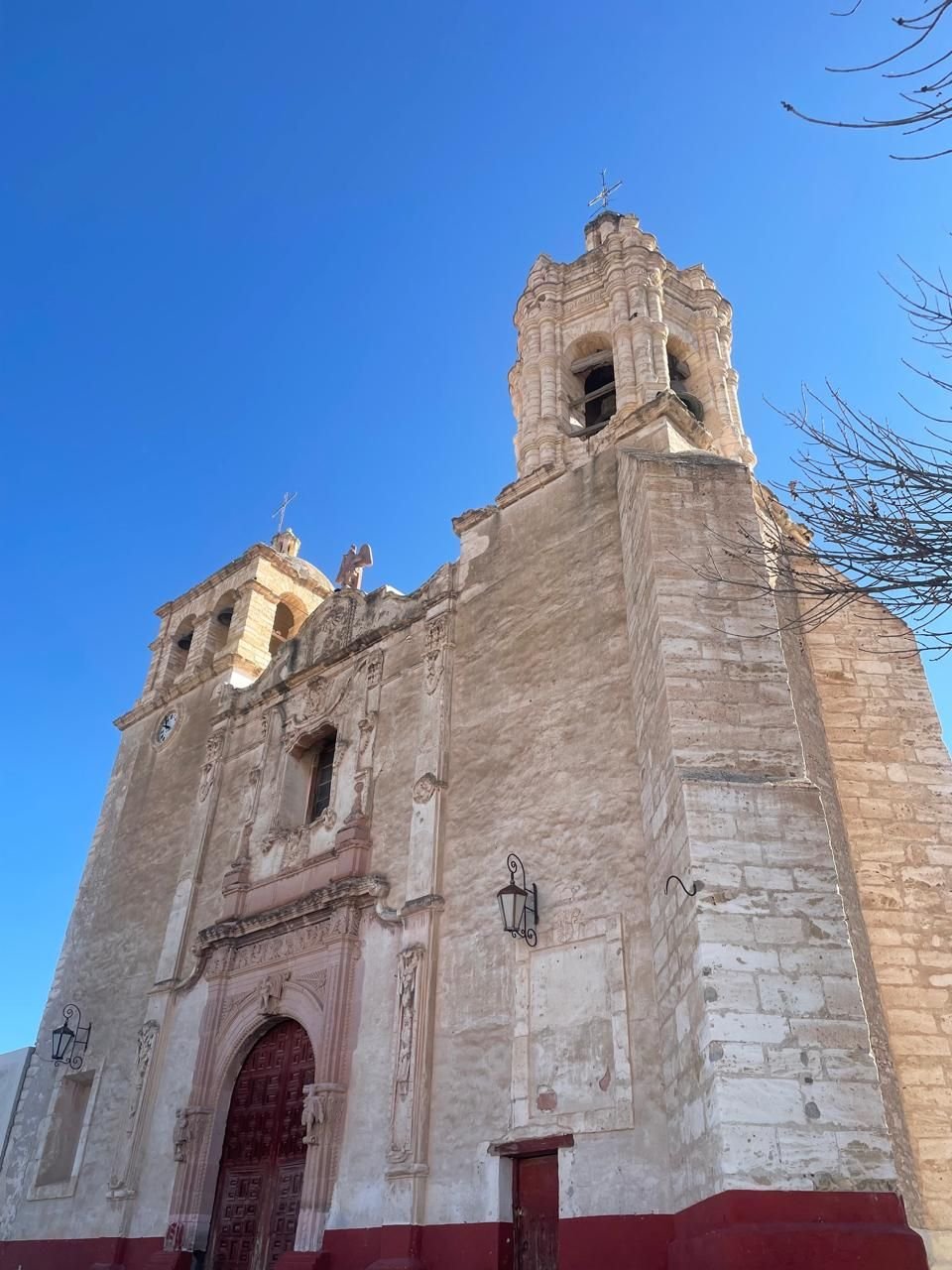 Parroquia de San Gregorio Magno, Mazapil, Zacatecas.